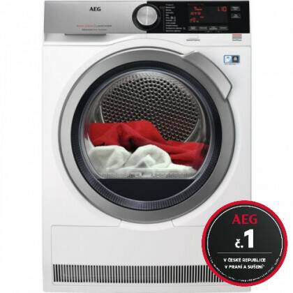 Sušička bielizne AEG AbsoluteCare T8DBC49SC, A++, 9 kg