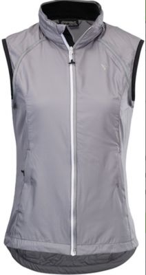 Vetrovka s odnímateľnými rukávmi Silvini VETTA Dámska Šedá M