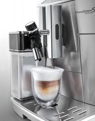Espresso DeLonghi PrimaDonna S Evolution ECAM 510.55.M strieborné