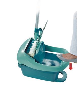 Mop sada Leifheit Profi set podlahový mop + vědro Profi s nášlapným ždímáním