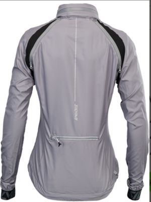 Vetrovka s odnímateľnými rukávmi Silvini VETTA Dámska Šedá S